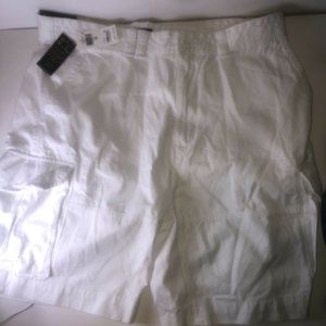 Men's POLO RALPH LAUREN White Cargo Shorts 42 NWT